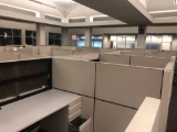 8 manager station Allsteel cubicle systems