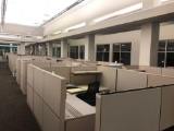 4 manager station Allsteel cubicle systems