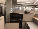 4 manager station Allsteel cubicle systems