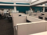 10 Workstation and 1 manager station Allsteel cubicle system