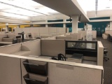 8 Workstation and 2 manager station Allsteel cubicle system