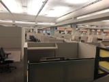 10 Workstation and 2 manager station Allsteel cubicle system