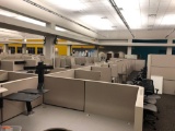 10 Workstation and 2 manager station Allsteel cubicle system
