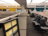5 Workstation Allsteel cubicle system