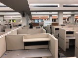 4 manager station Allsteel cubicle systems