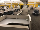 8 Workstation and 1 manager station Allsteel cubicle system