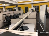 14 Workstation Allsteel cubicle system