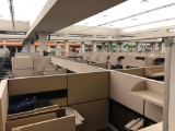 8 Workstation and 4 manager station Allsteel cubicle system