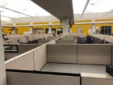 8 Workstation and 2 manager station Allsteel cubicle system