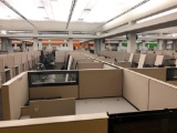 10 Workstation and 2 manager station Allsteel cubicle system