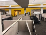 14 Workstation Allsteel cubicle system