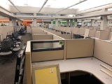 10 Workstation and 1 manager station Allsteel cubicle system