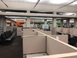 10 Workstation and 1 manager station Allsteel cubicle system
