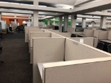 10 Workstation and 1 manager station Allsteel cubicle system
