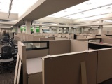 10 Workstation and 2 manager station Allsteel cubicle system