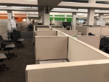 8 Workstation and 1 manager station Allsteel cubicle system