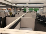 10 Workstation and 2 manager station Allsteel cubicle system