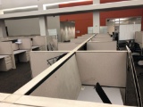 12 Workstation Allsteel cubicle system