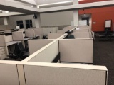 10 Workstation and 1 manager station Allsteel cubicle system
