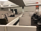 10 Workstation and 2 manager station Allsteel cubicle system