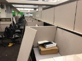 6 Workstation Allsteel cubicle system