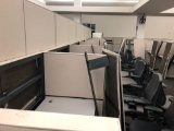 7 Workstation Allsteel cubicle system