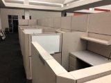 5 manager station Allsteel cubicle systems