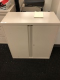 Qty of commercial steel cabinets and shelving