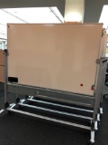Qty of 5 rolling whiteboards