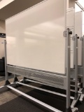 Qty of 5 rolling whiteboards