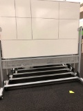 Qty of 5 rolling whiteboards