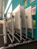 Qty of 5 rolling Whiteboards