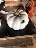 Figural pumpkin soup tureen