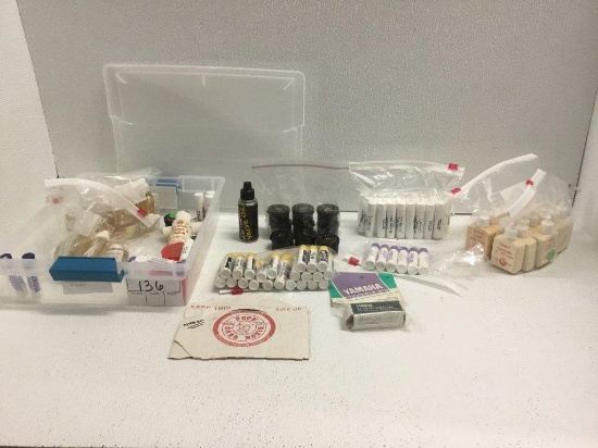 Various Grease, Oils & Rosins