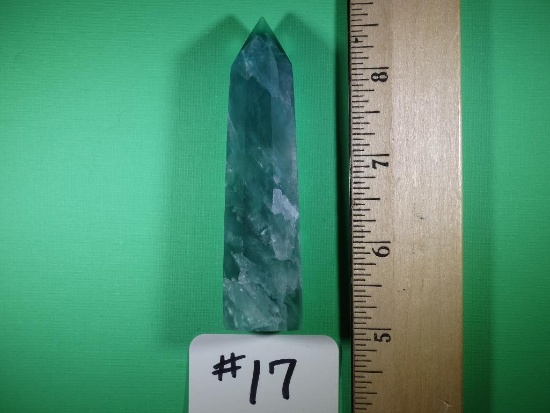 407.8 ct. Fluorite Faceted Crystal