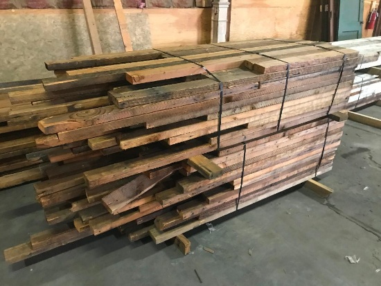 Qty of 2x4 pine boards reclaimed from home built in 1915