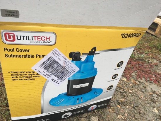 Utilitech- Pool Cover Submersible Pump