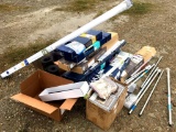 Pallet of Blinds(mixed sizes, styles & colors), Window Curtains and Outdoor Patio Roller Shades