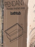 Bathtub 30 x 60 x 14 1/4in