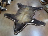 Cinnamon colored Black Bear Rug