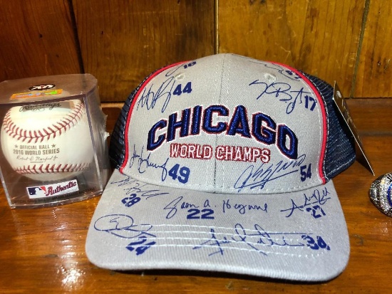 Chicago Cubs Championship Sports Memorabilia