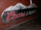 Coors Light Steel Bar Sign