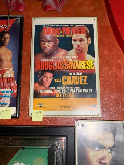 Douglas vs Savarese Promotional Poster