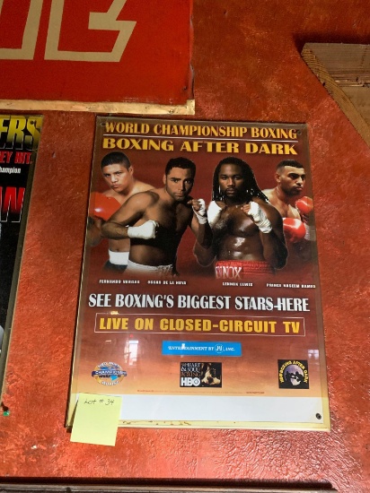 Boxing Promotional Poster