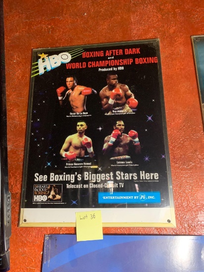 HBO Boxing Promotional Poster