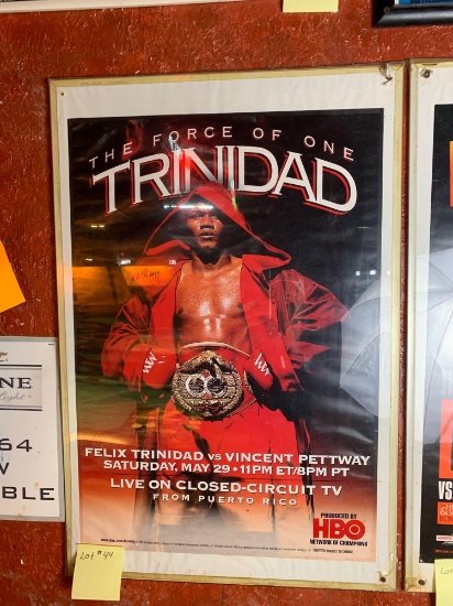 Trinidad vs Pettway Promotional Poster