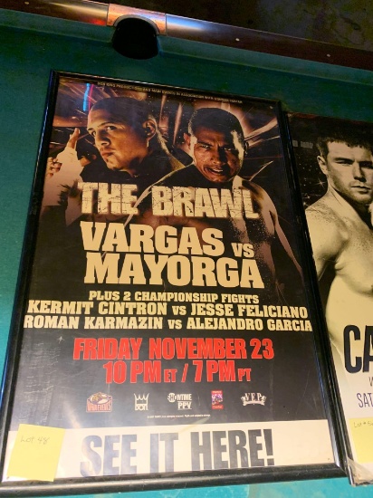 Vargas vs Mayorga Promotional Poster