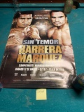 Barrera vs Marquez Promotional Posters Qty of 35