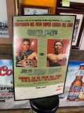 Framed Tszyu vs Chavez Promotional Poster