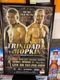 Framed Trinidad vs Hopkins Promotional Poster